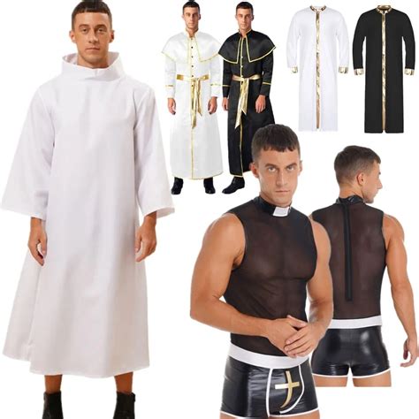 Priest Halloween Costume For Men