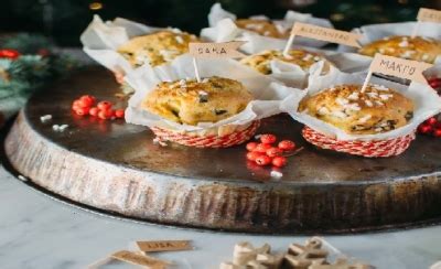 Mini panettone muffins