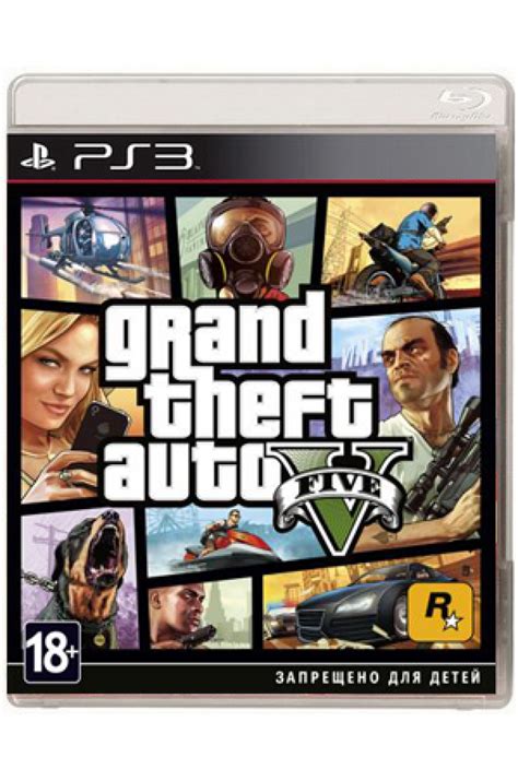 Игра Gta 5 Grand Theft Auto V для Ps3 БУ