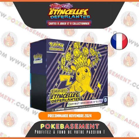 X Etb Coffret Dresseur D Elite Pok Mon Ev Etincelles D Ferlantes Fr