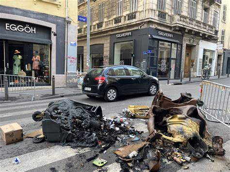 PHOTOS Mort de Nahel à Marseille des boutiques attaquées et des