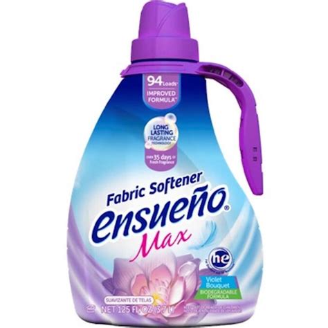 Ensueno Ensueo Max Violet Bouquet 125 Fl Oz Fabric Softener Liquid In The Fabric Softeners