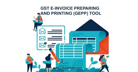 NIC GePP Tool GST E Invoice Preparing And Printing GePP Tool