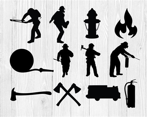 Fire Fighter Dad SVG Firefighter Svg Fireman Svg Dad Life Svg US