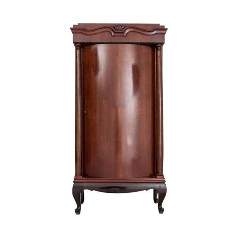 Empire Display Cabinet Mahogany Bijouterie 1880 Antique French Furniture Mahogany Cabinets