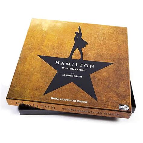 HAMILTON 4xLP Vinyl – Broadway Merchandise Shop by Creative Goods