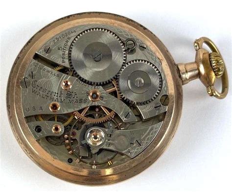 Antique Waltham 20 Year Gold Filled Open Face Pocket Watch Matthew