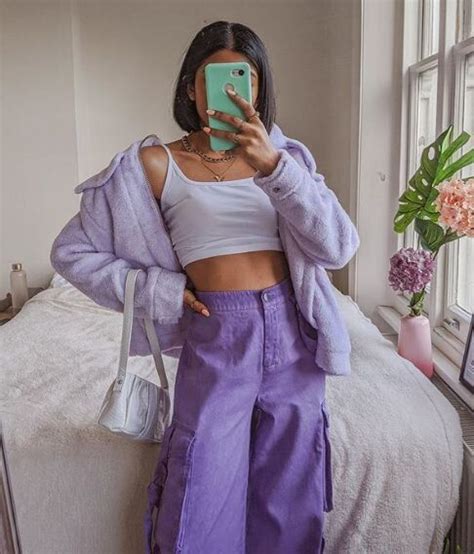 2020 Trend Lilac Outfit Ideas That Fashion Girl Loves Nowadays