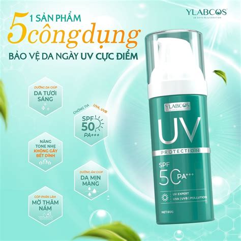 Kem Chống Nắng Uv Kem Chống Nắng đa Tầng Uv Protection Ylabcos Spf 50pa Dr Lacir Chính Hãng