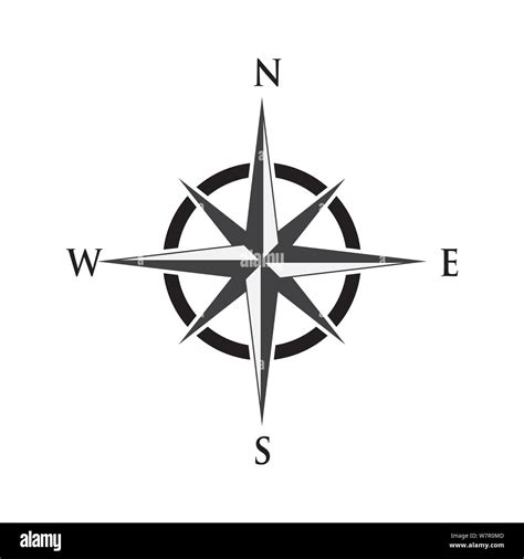 Elaborate Compass Rose