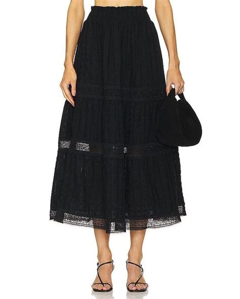 Waimari Angela Maxi Skirt In Black Lyst