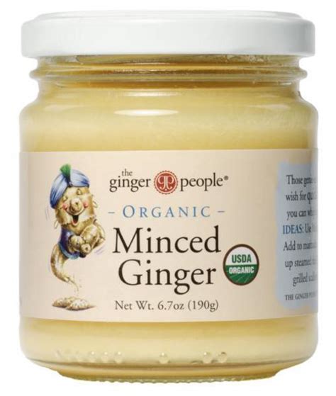 Organic Ginger Minced In G From The Ginger People