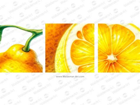 Premium Digital Watercolor Illustration Featuring Two Lemons And One Sliced Lemon With One