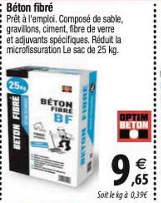 Promo B Ton Fibr Optim Beton Chez Trid Me Icatalogue Fr