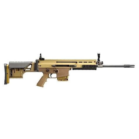 Fn Scar S Dmr Nrch Rifle Creedmoor Rd Magazine Barrel Fde