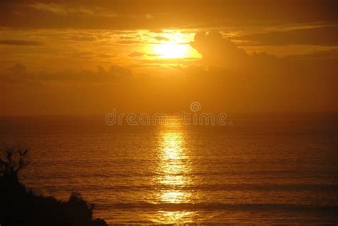 Sunset View Of A Beach In Bali Indonesia Stock Photo Image Of Beach