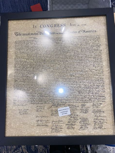 In Congress July 4 1776 The Unanimous Declaration Of The 13 Units S