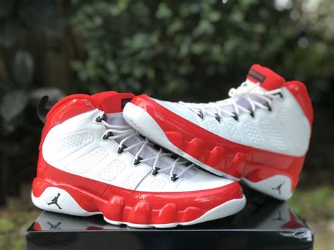 Air Jordan 9 Whitegym Red Black 302370 160 For Sale Jordans To U