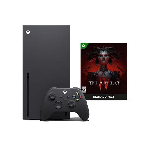 Microsoft Xbox Series X 1tb Console Diablo Iv Bundle Black