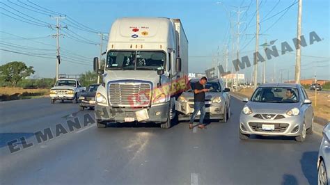 Choques Generan Caos Vial