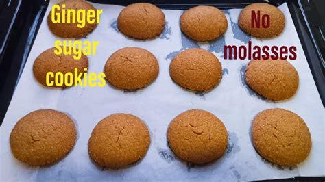 Yiga Okufumba Crunchy Ginger Cookies Without Molasses Explained