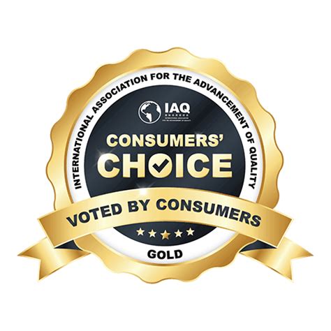 Consumers Choice International Recognition Iaq