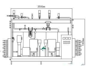 Sanitary Steam Full Automatic Flash Uht Tubular Sterilizer For Plc