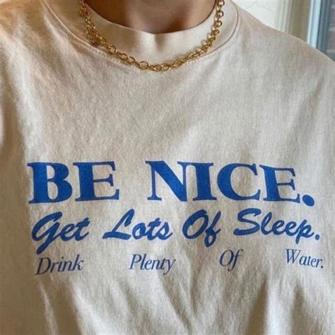 Be Nice T Shirt Mauv Studio In 2024 Cool T Shirts Aesthetic T