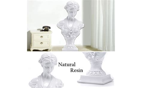 Lependor Classic Greek Venus De Milo Bust Statue 12 H Large Resin