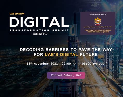 18th Edition Digital Transformation Summit Uae Aug 2023 Dubai