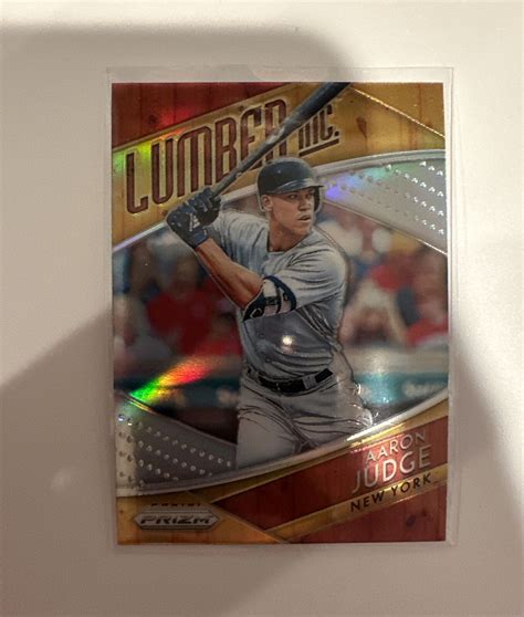 2019 Panini Prizm Aaron Judge LI6 Silver Prizm Lumber Inc New York