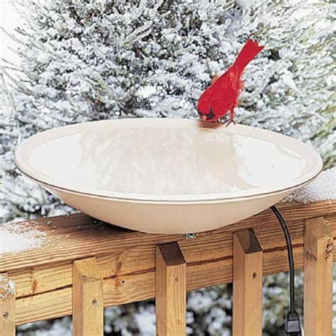 20 Inch Heated Birdbath Whardware Mommas Home Store