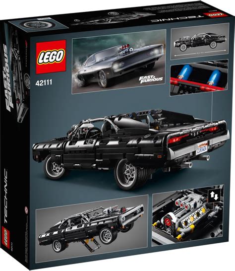 LEGO Goes Fast Furious With Technic 42111 Dom S Dodge Charger News