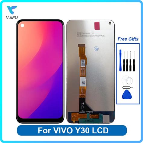 Aaa For Vivo Y30 1938 Lcd Display Screen Touch Digitizer With Frame