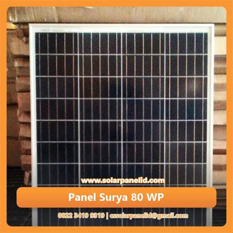 Jual Panel Surya Wp Polycrystalline Bppt Solarpanel Id