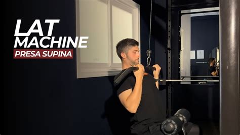 Lat Machine Presa Supina Lat Pulldown Supinated Grip YouTube