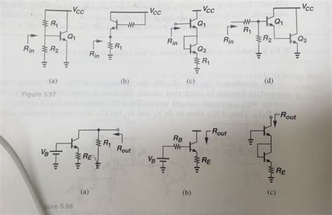 Solved Compute The Input Resistance Of The Circuits Depicted Chegg