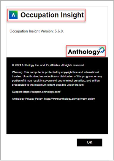 Occupation Insight Release Announcement Anthology Inc