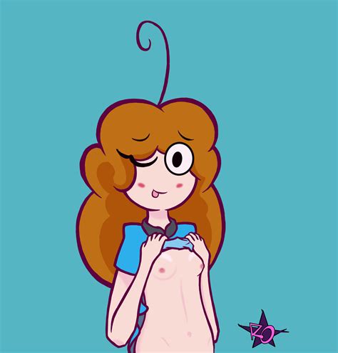 Rule 34 1girls Brown Hair Candyevie Cute Fanart Luvie Nervous Nervous