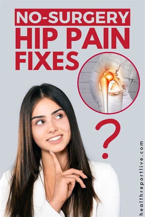 Hip pain treatment options without surgery – Artofit