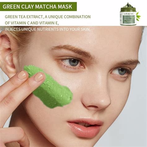 Masca De Argila Ceai Verde Kaolin Si Matcha Repara Si Hidrateaza