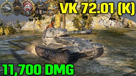 World Of Tanks Vk K Damage Kills Youtube