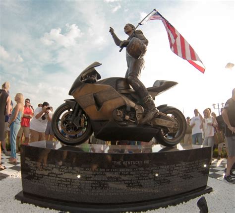 Nicky Hayden Statue Unveiled - Cycle News