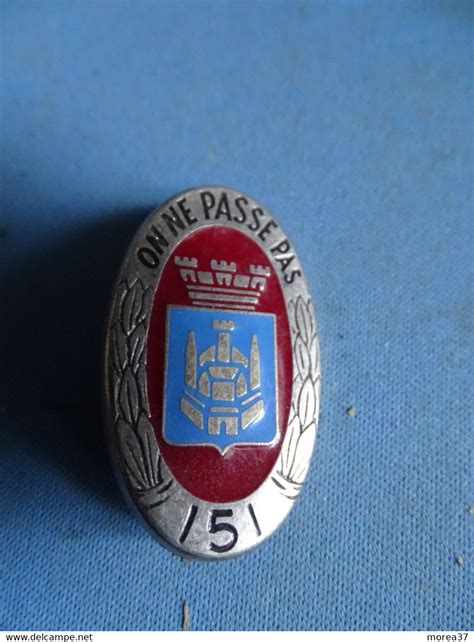 Arm E De Terre Insigne R Giment D Infanterie H Delsart