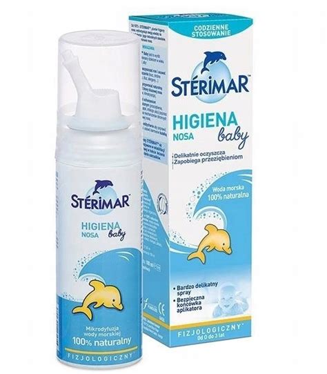 STERIMAR BABY SPRAY Do Nosa Woda Morska 100 Ml 10611356885 Allegro Pl