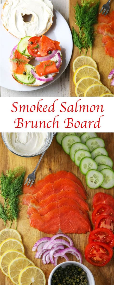 Smoked Salmon Brunch Board - Tastefulventure