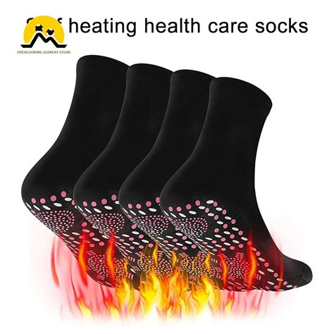 Heated Socks Self Heating Socks For Men Women Foot Massage Magnetic