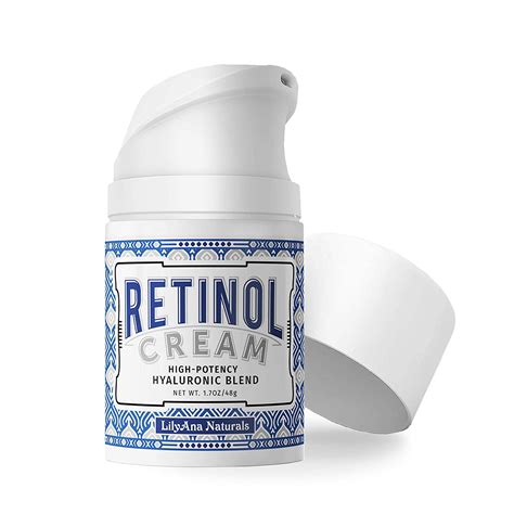 LilyAna Naturals Retinol Cream for Face - Retinol Cream, Anti Aging ...