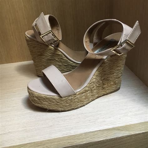 Steve Madden Shoes Steve Madden Nude Wedge Poshmark