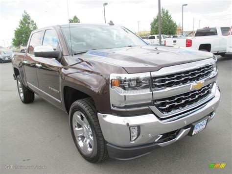 2016 Autumn Bronze Metallic Chevrolet Silverado 1500 Ltz Crew Cab 4x4